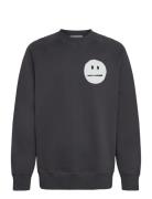 Wwhester Miley Sweatshirt Tops Sweatshirts & Hoodies Sweatshirts Black Wood Wood