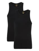 Bci Cotton-2Pk-Tnk Tops T-shirts Sleeveless Black Polo Ralph Lauren Underwear