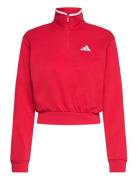 W Cb 14Zip Sport Women Sport Clothing Sport Sweatshirts & Hoodies Sport Sweatshirts Red Adidas Sportswear