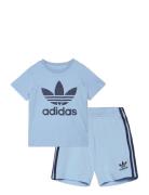Short Tee Set Sets Sets With Short-sleeved T-shirt Blue Adidas Originals