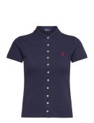 Butt D-Placket Polo Shirt Tops T-shirts & Tops Polos Navy Polo Ralph Lauren