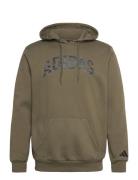 M C Camo Lin Hd Sport Sport Clothing Sport Sweatshirts & Hoodies Sport Hoodies Khaki Green Adidas Sportswear