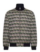 Jacquard Tracksuit Jacket Tops Sweatshirts & Hoodies Sweatshirts Khaki Green Scotch & Soda