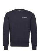 Bowman Logo Sweater Tops Sweatshirts & Hoodies Sweatshirts Navy Sail Racing