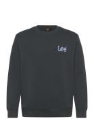 Wobbly Lee Sws Tops Sweatshirts & Hoodies Sweatshirts Black Lee Jeans