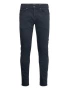 Grover Trousers Straight Hyperflex Colour Xlite Bottoms Jeans Regular Navy Replay