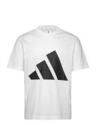 M Bl Sj T Sport Men Men Sports Clothes Sport Tops Sport T-Skjorte White Adidas Sportswear