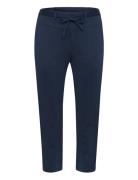 Kcjenna Belt Pant Bottoms Trousers Joggers Navy Kaffe Curve