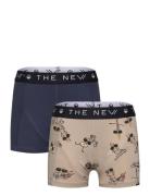 Tnthe New Boxers 2-Pack Night & Underwear Underwear Panties Multi/patterned The New