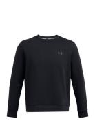 Ua Unstoppable Flc Crew Eu Sport Men Sport Clothing Sport Sweatshirts & Hoodies Sport Sweatshirts Black Under Armour