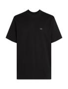 Woven Label Relaxed Tee Tops T-Kortærmet Skjorte Black Calvin Klein Jeans
