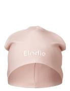 Logo Beanie - Misty Pink Accessories Headwear Hats Beanie Pink Elodie Details