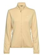 Sintra Fleece Curve Jacket Outerwear Jackets Light-summer Jacket Yellow Rains