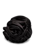 Rosia Flower Hair Claw Accessories Hair Accessories Hair Claws Black Becksöndergaard