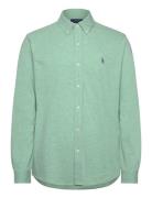 Featherweight Mesh Shirt Designers Shirts Casual Green Polo Ralph Lauren