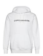 Copenhagen Sweat Hoodie Tops Sweatshirts & Hoodies Hoodies White Lindbergh