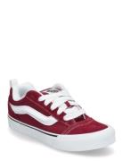 Knu Skool Sport Women Sport Shoes Sport Sneakers Sport Low Top Sneakers Burgundy VANS