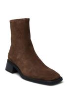 Blanca Shoes Boots Ankle Boots Ankle Boots With Heel Brown VAGABOND