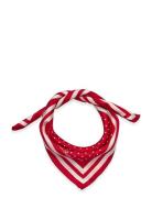 Polka-Dot Silk Twill Square Scarf Accessories Scarves Lightweight Scarves Red Lauren Ralph Lauren