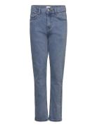 Grrebel Mid Blue Bottoms Jeans Regular Jeans Blue Grunt