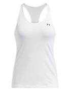 Ua Hg Armour Racer Tank Sport T-shirts & Tops Sleeveless White Under Armour