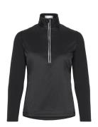 Lightly Insulated Mixed Media 1/4 Zip Sport Sport Clothing Sport Fleeces & Midlayers Black Callaway