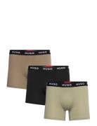 Boxerbr Triplet Pack Boxershorts Khaki Green HUGO