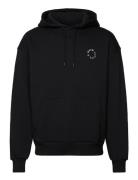 Organic Regular Hoodie Sport Women Sport Clothing Sport Sweatshirts & Hoodies Sport Hoodies Black 7 DAYS Active