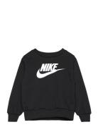 Nkn French Terry Crew Tops Sweatshirts & Hoodies Sweatshirts Black Nike