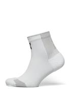 Performance Run Sock Mid Sport Women Sport Clothing Sport Socks White On