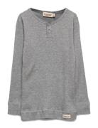 Tee Ls Tops T-shirts Long-sleeved T-Skjorte Grey MarMar Copenhagen