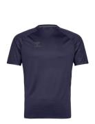 Hmlpro Training Jersey S/S Sport Men Men Sports Clothes Sport Tops Sport T-Skjorte Navy Hummel