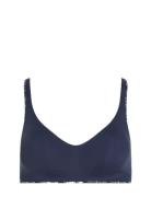 Ll Triangle  Lingerie Bras & Tops Soft Bras Non Wired Bras Navy Tommy Hilfiger