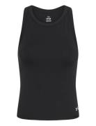 Motion High Neck Tank Sport Women Sport Clothing Sports Tops & T-shirts Sport Tank Tops Black Under Armour