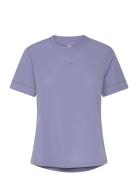 Nwlbreathe W T-Shirt Sport Women Sport Clothing Sports Tops & T-shirts Sport T-Skjorte Purple Newline