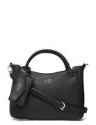 Brenton Sml Girlfriend Satchel Bags Small Shoulder Bags-crossbody Bags Black GUESS