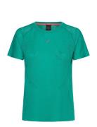 Metarun Ss Top Sport Women Sport Clothing Sports Tops & T-shirts Sport T-Skjorte Green Asics