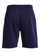 Ua Rival Fleece Shorts Sport Shorts Sweat Shorts Blue Under Armour