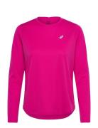 Asics Core Ls Top Sport Women Sport Clothing Sports Tops & T-shirts Sport Long Sleeve Tops Pink Asics