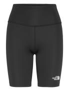 W Flex 8In Tight Sport Sport Clothing Sport Tights Sport Training Tights Black The North Face