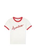 Montherlant Tee-Shirt Tops T-shirts & Tops Short-sleeved White Maison Labiche Paris