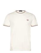 Twin Tipped T-Shirt Designers T-Kortærmet Skjorte White Fred Perry