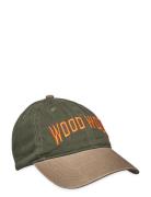 Wwbrian Cap Designers Headwear Caps Khaki Green WOOD WOOD