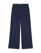 Woven Pants Bottoms Trousers Wide Leg Navy Marc O'Polo