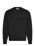 Crewneck Sweatshirt Tops Sweatshirts & Hoodies Sweatshirts Black Champion