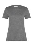 Women Merino 150 Tech Lite Ss Tee Sport T-shirts & Tops Short-sleeved Grey Icebreaker