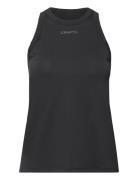 Core Essence Mesh Singlet W Sport T-shirts & Tops Sleeveless Black Craft