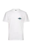 Ev Beach Blast Ss Sport Men Sports Clothes Sport Tops Sport T-Skjorte White Quiksilver