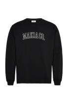 Northern Light Sweatshirt Tops Sweatshirts & Hoodies Sweatshirts Black Makia