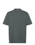 Centre High Neck T-Shirt Sport Men Men Sports Clothes Sport Tops Sport T-Skjorte Khaki Green Björn Borg